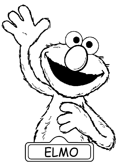 coloring pictures elmo,printable,coloring pages