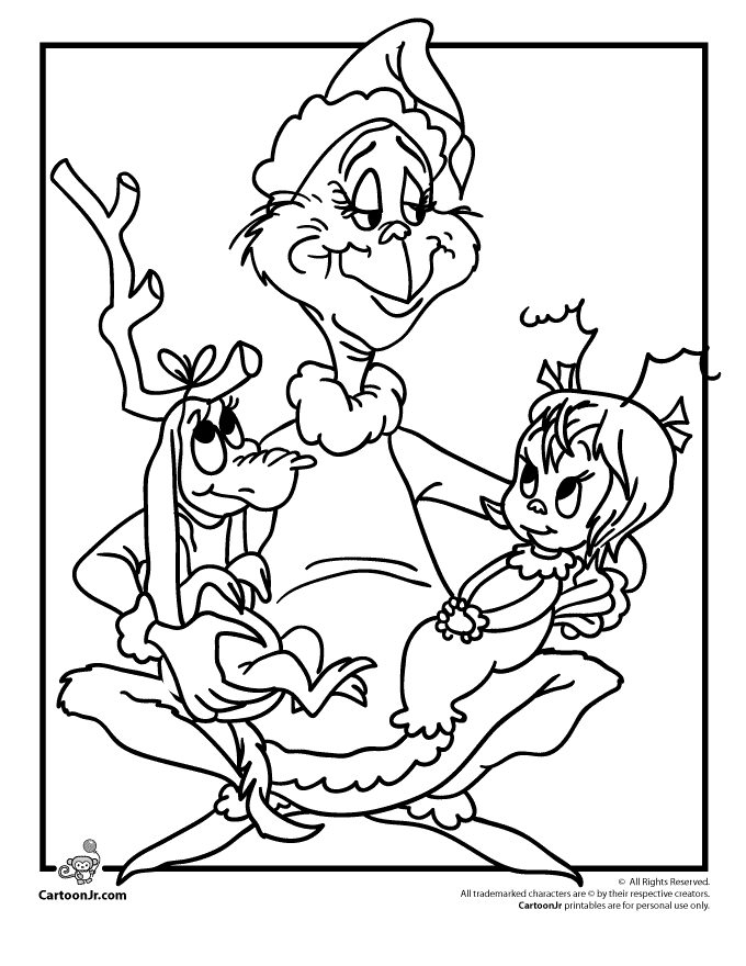 coloring pages of grinch,printable,coloring pages
