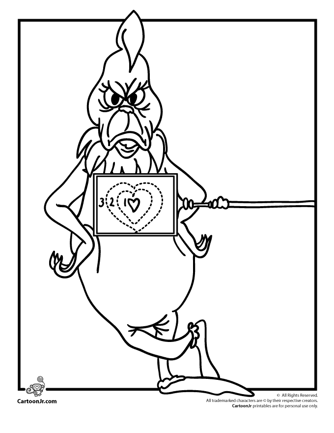 grinch coloring page,printable,coloring pages