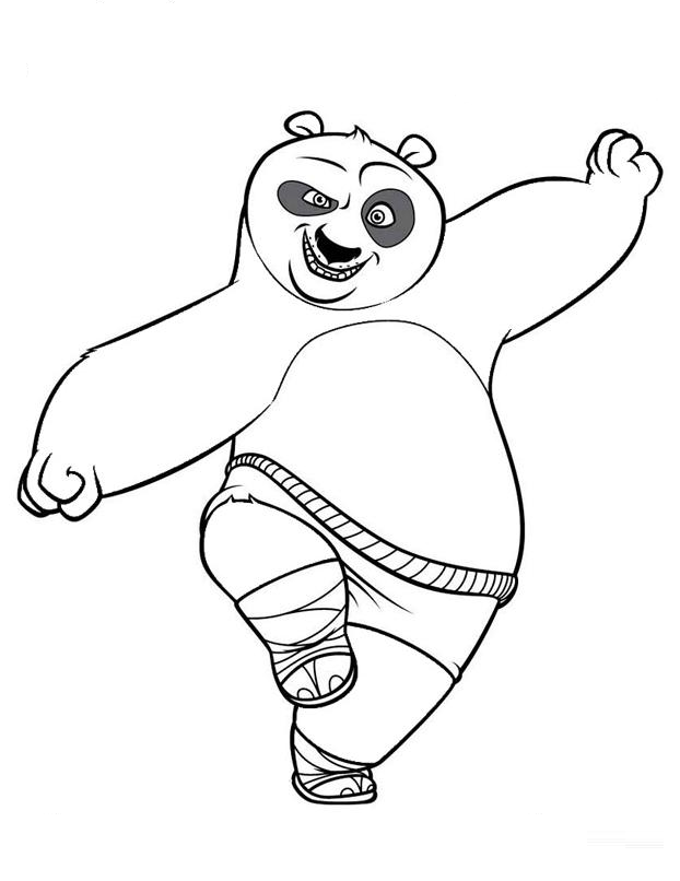 kung-fu-panda coloring pages for kids,printable,coloring pages