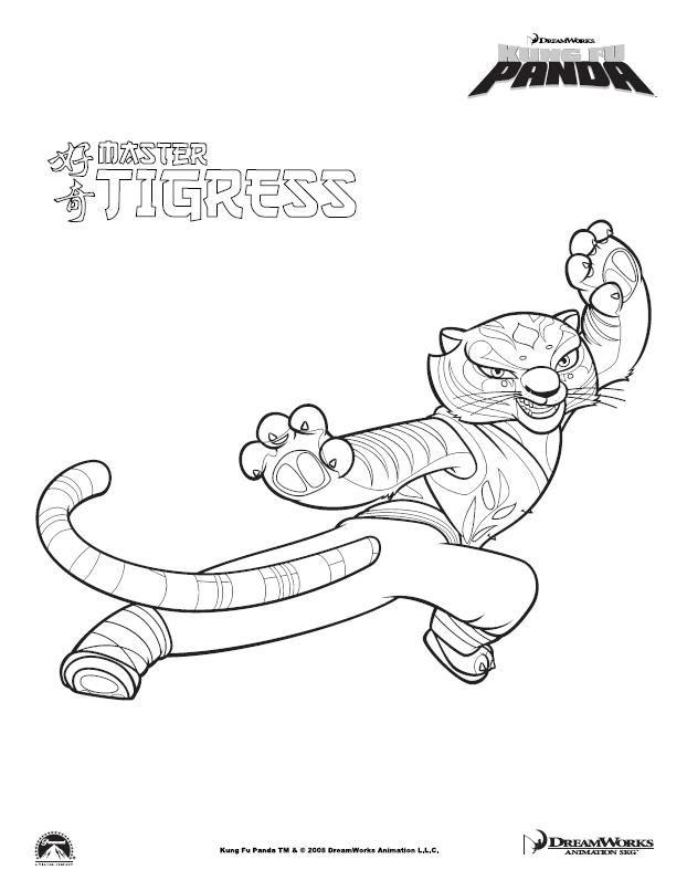printable pictures of kung-fu-panda page,printable,coloring pages