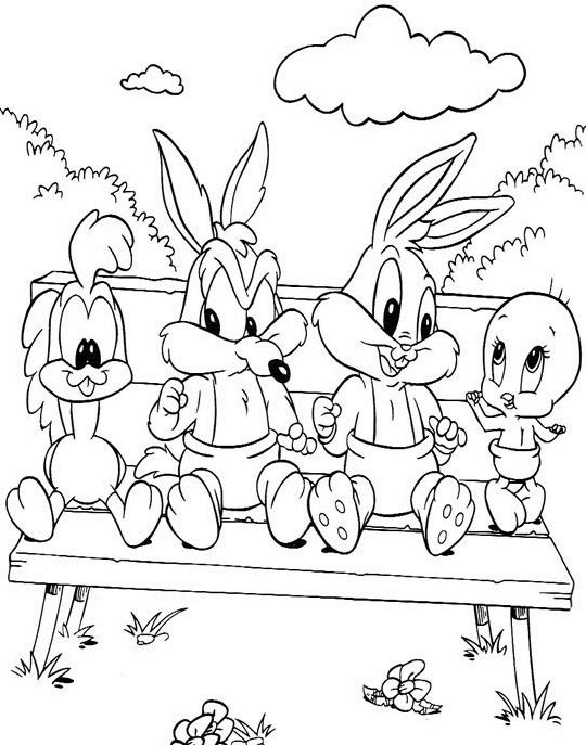printable pictures of looney-tunes page,printable,coloring pages