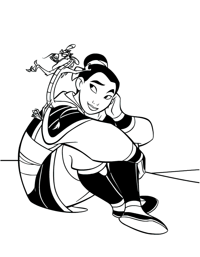 mulan coloring pages 14,printable,coloring pages