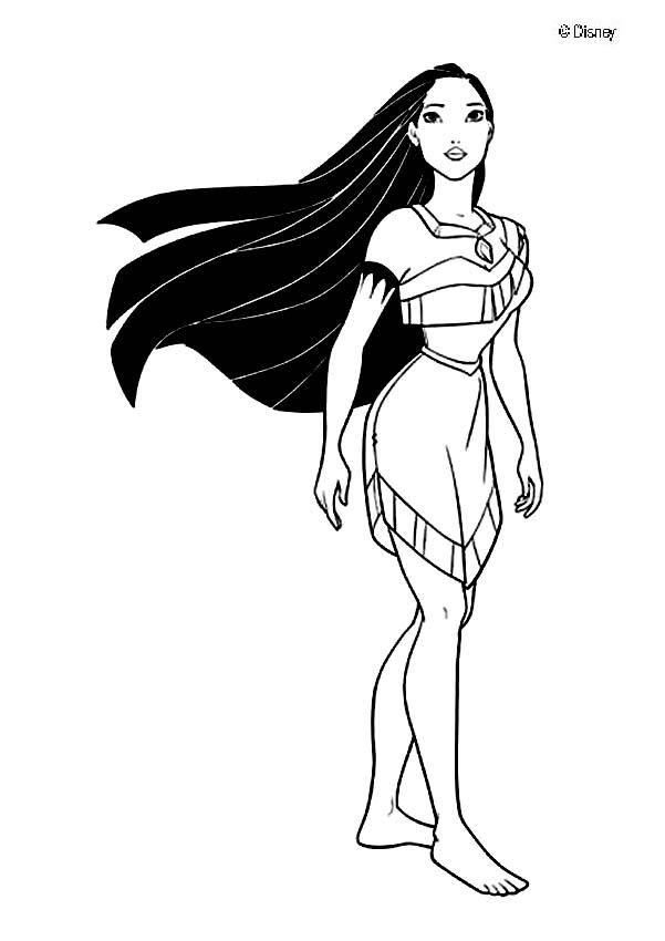 pocahontas coloring page to print,printable,coloring pages