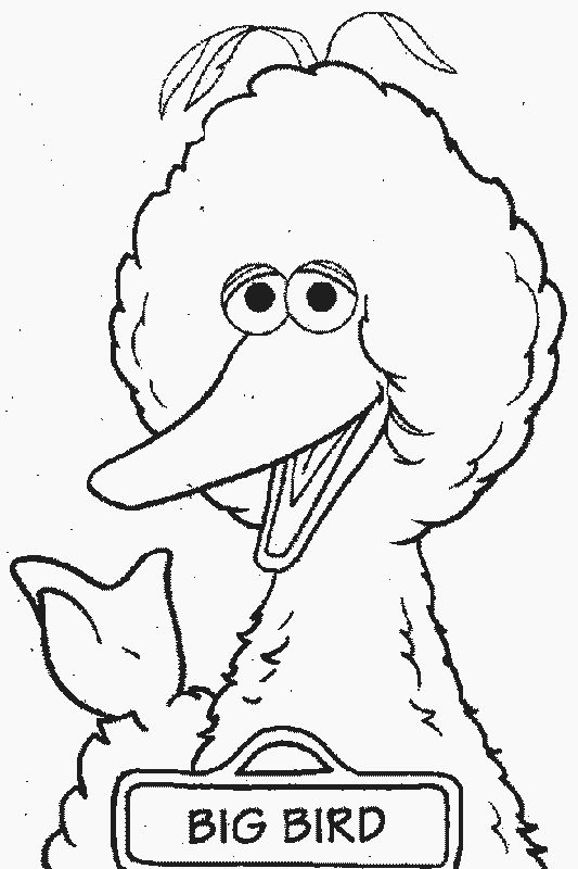 sesame-street coloring page to print,printable,coloring pages