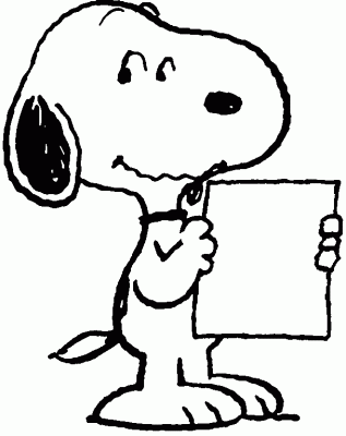 snoopy coloring page,printable,coloring pages