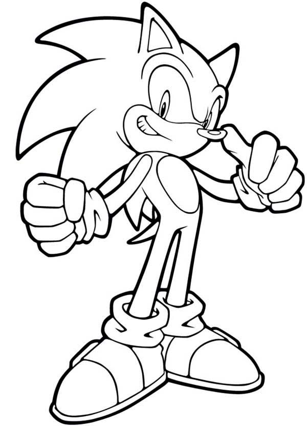 16 Printable Pictures: Sonic The Hedgehog Coloring Pages - Print Color ...