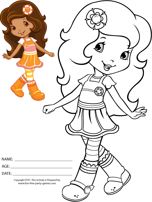 strawberry-shortcake coloring pages 12,printable,coloring pages