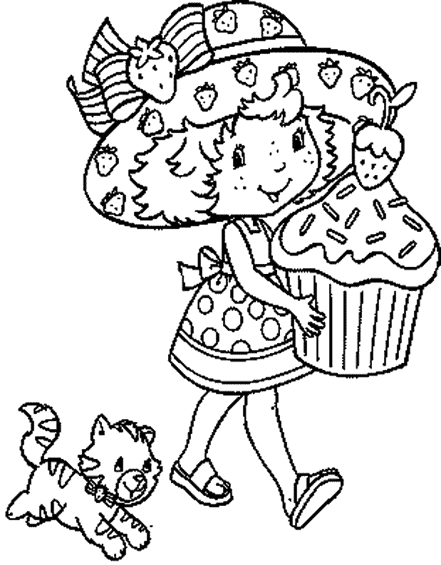 strawberry-shortcake coloring pages printable,printable,coloring pages