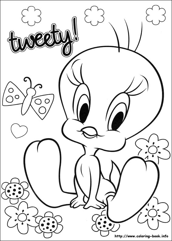 tweety-bird coloring pages,printable,coloring pages