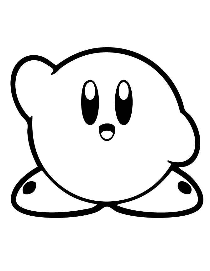 coloring pages of kirby,printable,coloring pages