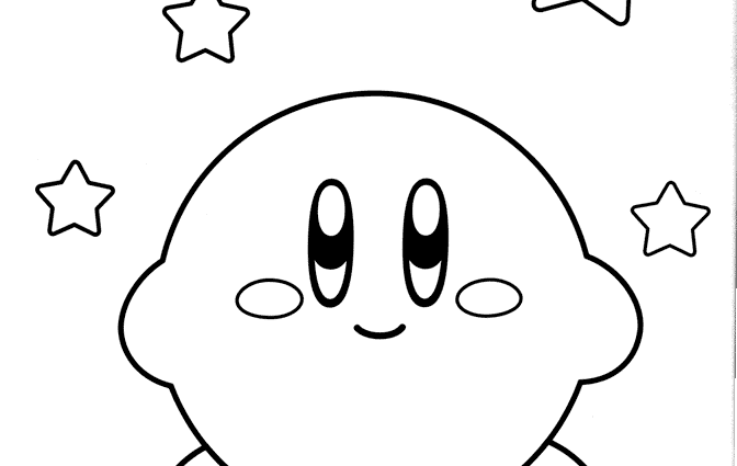 kirby coloring pages 13,printable,coloring pages