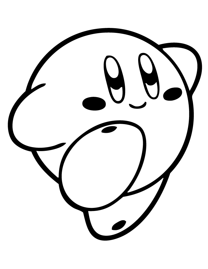 kirby coloring pages 14,printable,coloring pages