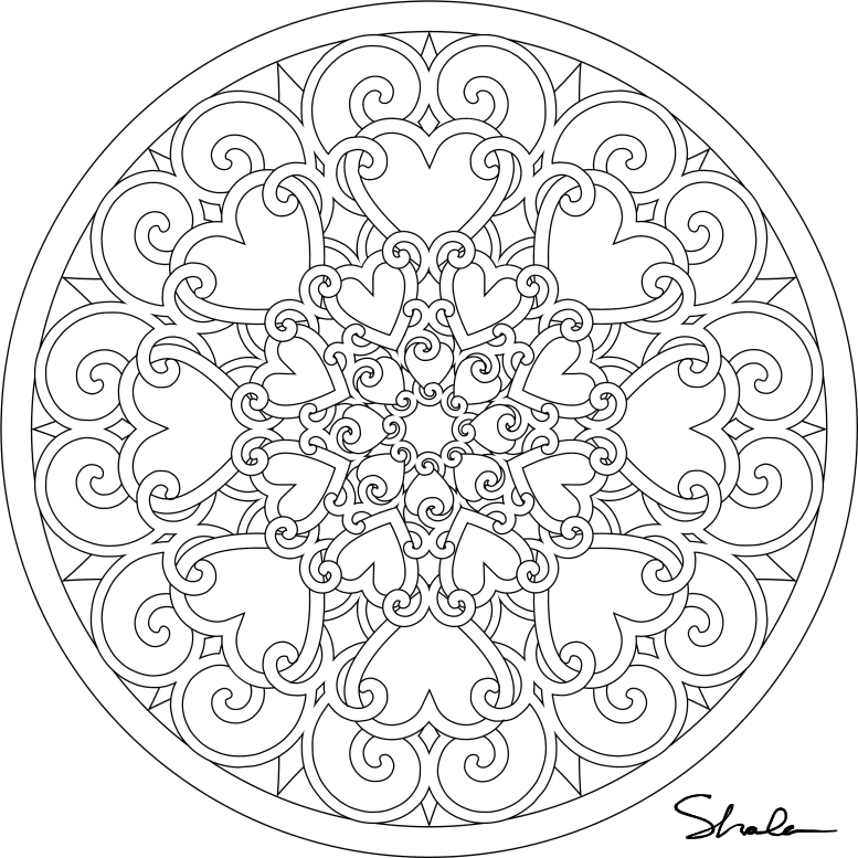 printable pictures of mandala page,printable,coloring pages