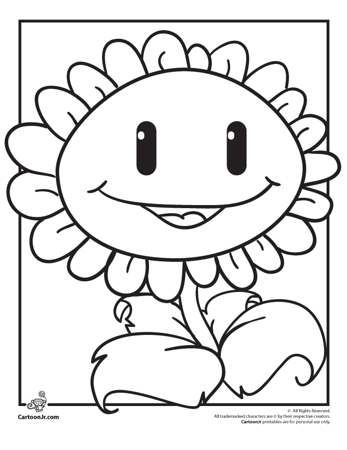 plants-vs-zombies coloring pages,printable,coloring pages