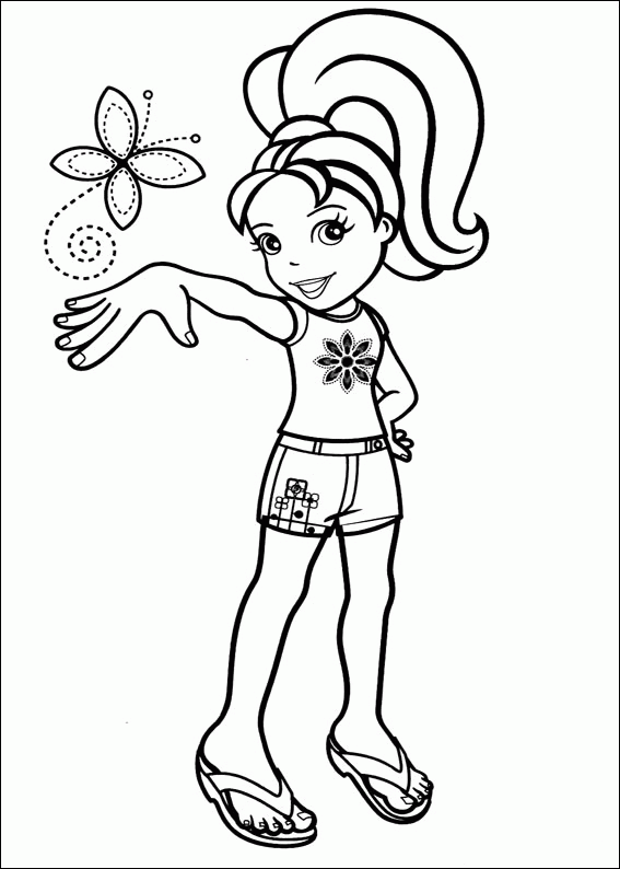polly-pocket coloring page,printable,coloring pages