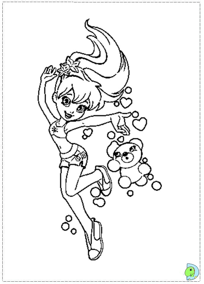 polly-pocket coloring page to print,printable,coloring pages
