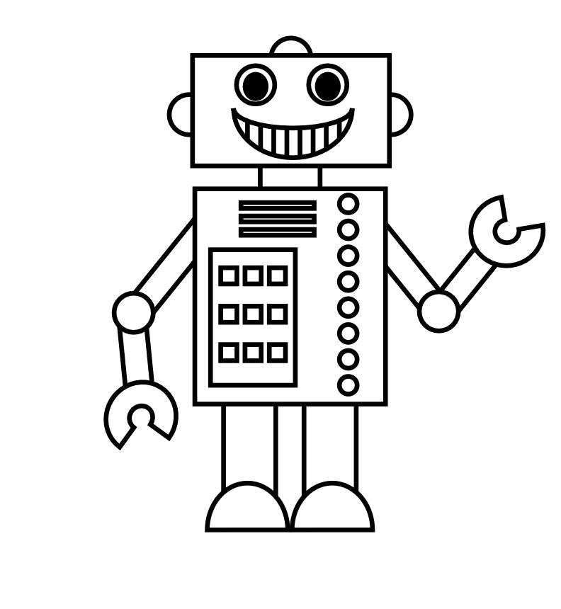 robot coloring pages,printable,coloring pages
