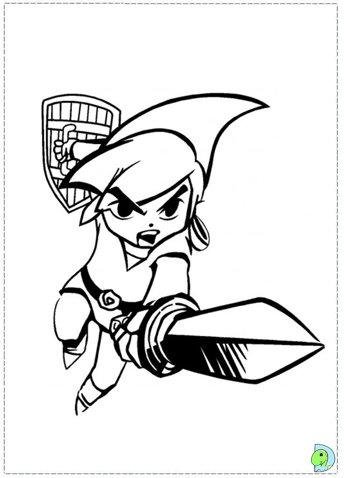 coloring pages of zelda,printable,coloring pages