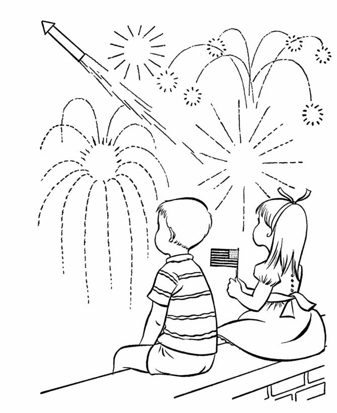 kids coloring pages independence-day,printable,coloring pages