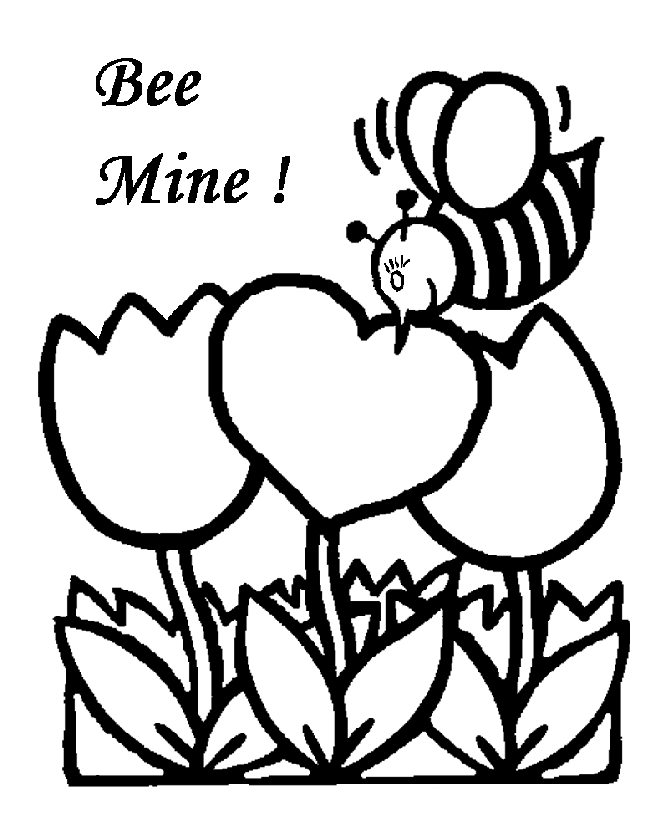 Download 14 coloring pages of st valentines day - Print Color Craft