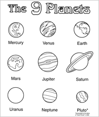 planet coloring page to print,printable,coloring pages