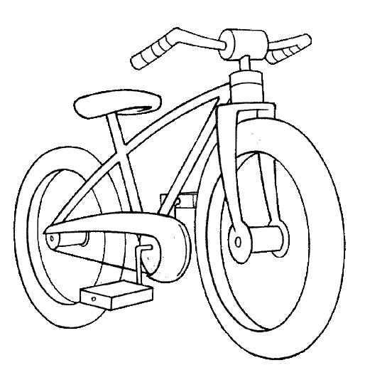 bicycle coloring page,printable,coloring pages