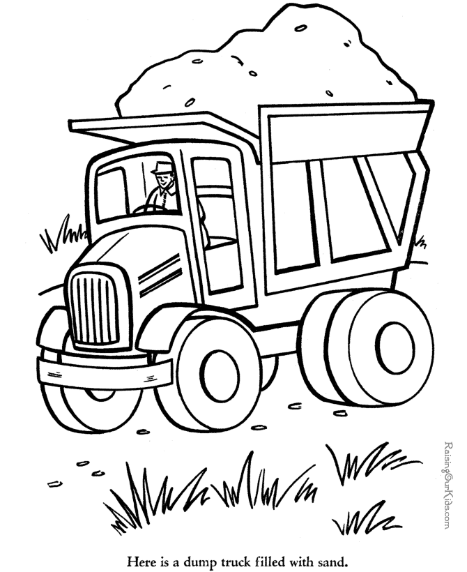 dump-truck coloring pages 12,printable,coloring pages