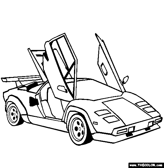 lamborghini coloring page,printable,coloring pages