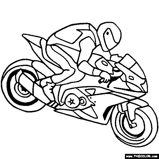 coloring pictures motorcycle,printable,coloring pages