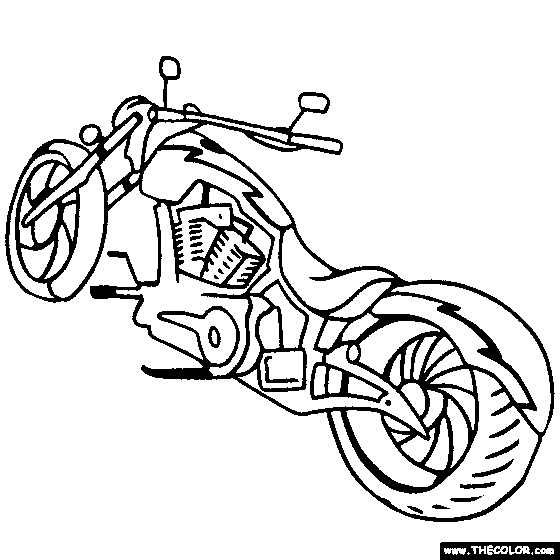 motorcycle coloring pages for kids,printable,coloring pages