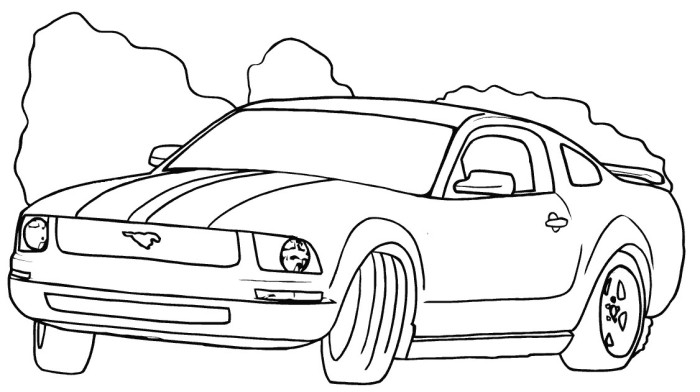 mustang coloring pages 13,printable,coloring pages