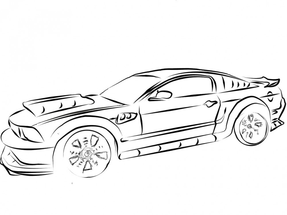 mustang coloring pages for kids,printable,coloring pages