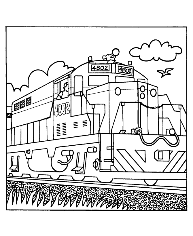 train coloring page to print,printable,coloring pages