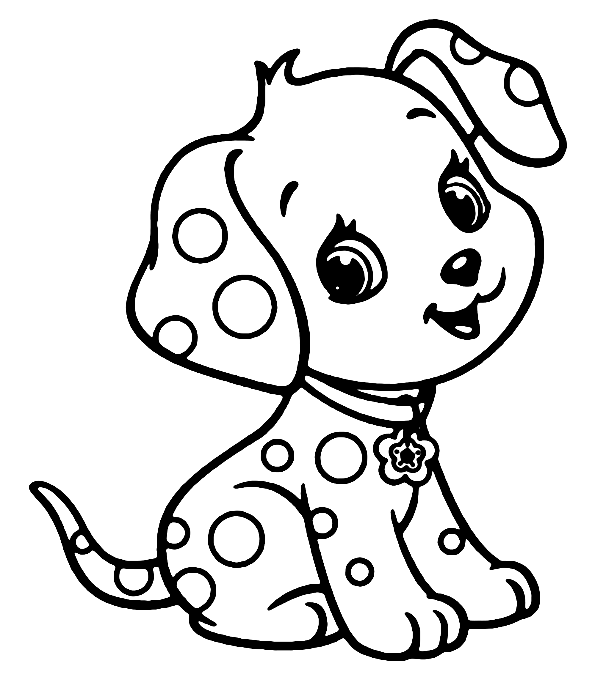 Free Printable Coloring Pages Of Dogs