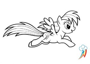 Printable Rainbow Dash Coloring Pages Loyalty Element My Little Pony
