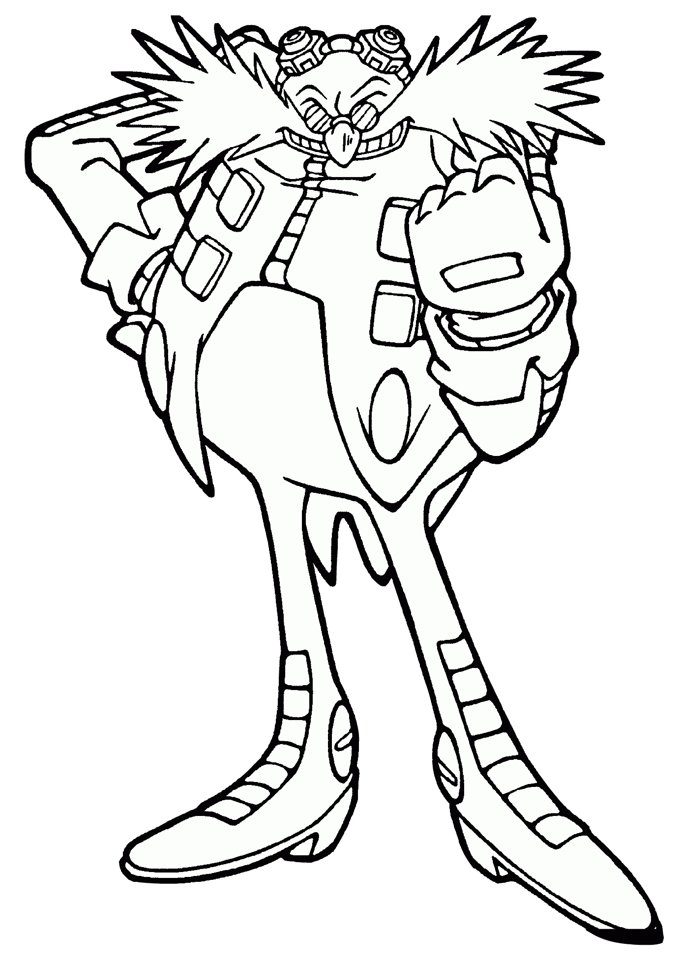 Sonic Coloring Pages Eggman - brengosfilmitali