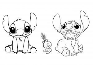 Lilo Stitch Lilo Coloring Pages Disney Characters Coloring For Kids