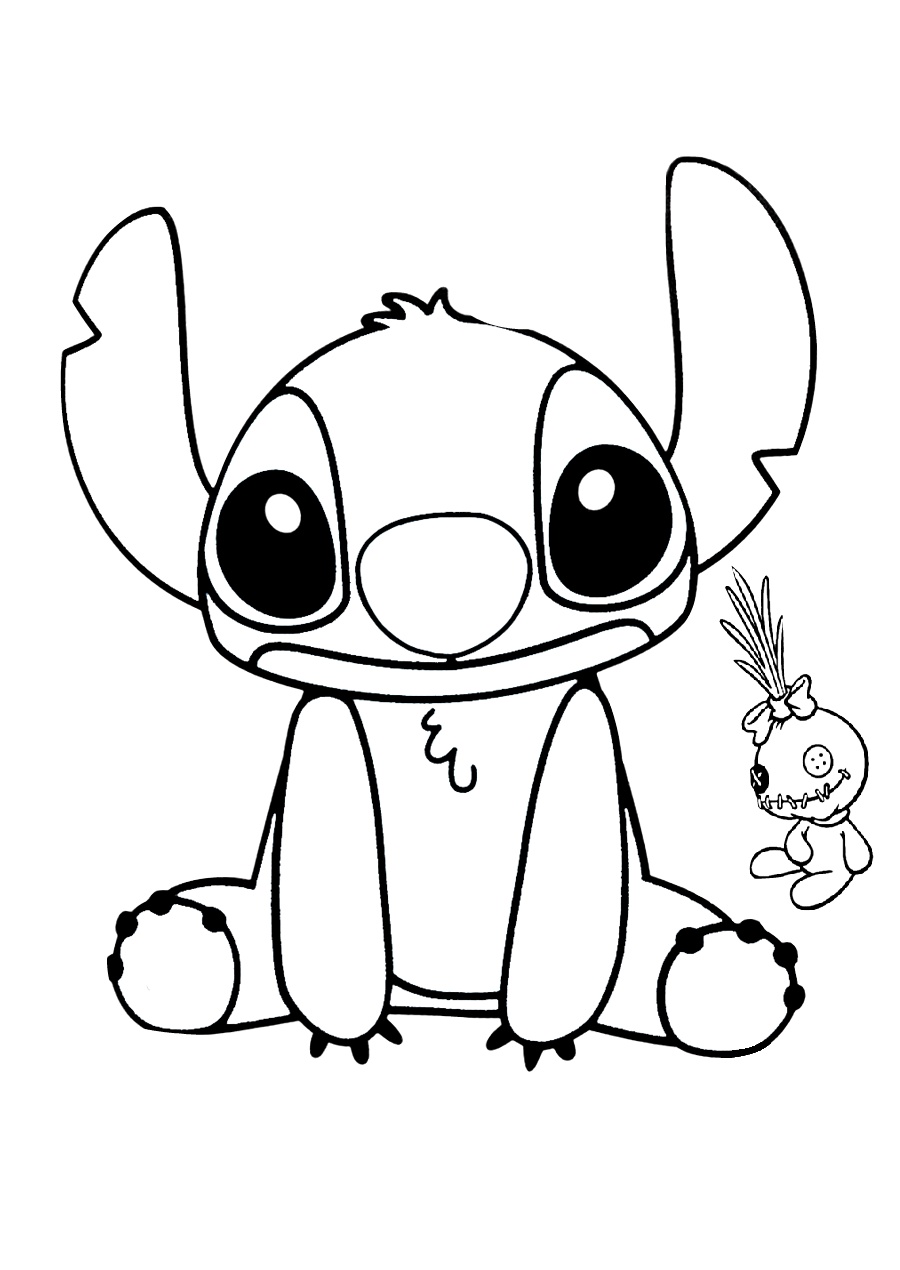 Lilo and Stitch Lilo Walt Disney Coloring Pages