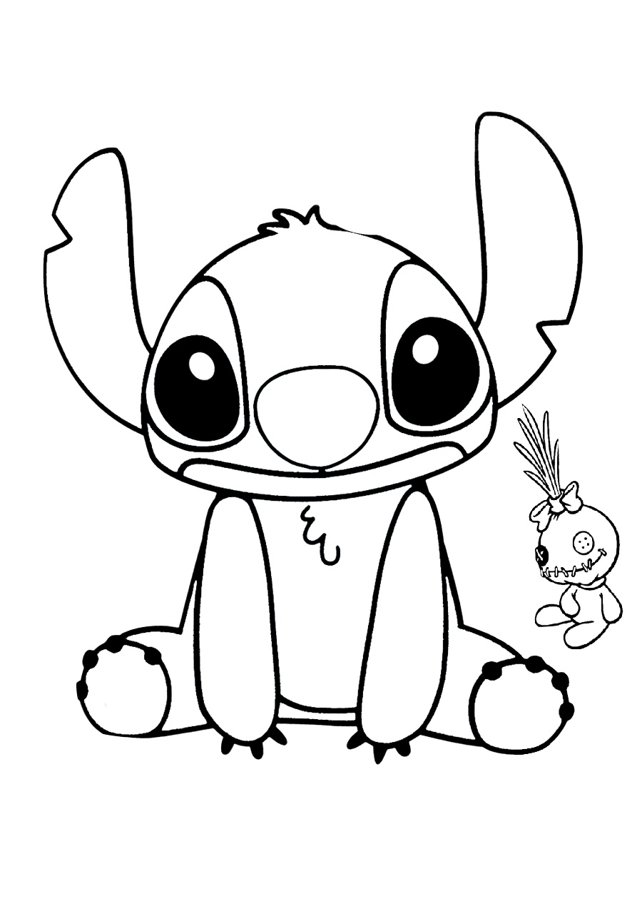 Lilo and Stitch COLORING BOOK: A Coloring Book For Kids and stress