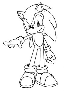 Sonic The Hedgehog Coloring Pages Printable A4 Sheets - Print Color Craft