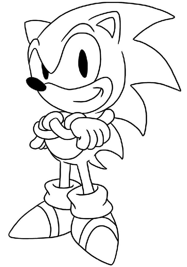 23 Printable Sonic The Hedgehog Coloring Pages Print Color Craft