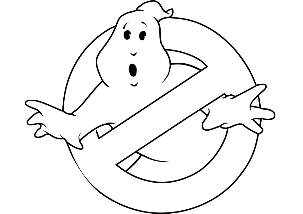 Ghostbusters Logo No Ghost Printable Ghostbusters Coloring Pages ...