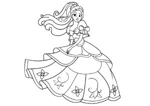 Dancing Princess Coloring Pages