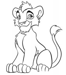 Kovu Lion King 2 Lion Coloring Pages