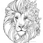 14 Printable Lion Coloring Pages: Easy & Adult Coloring