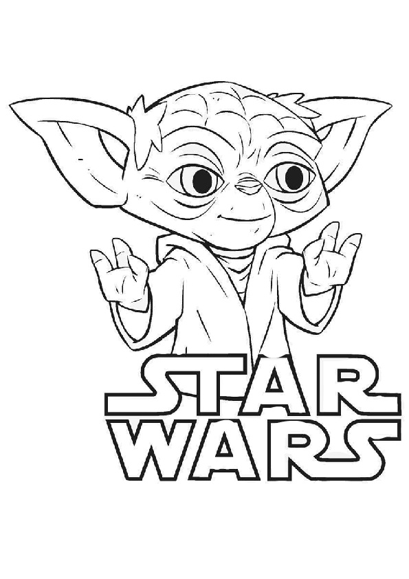 Download 314+ Star Wars Yoda Coloring Pages PNG PDF File