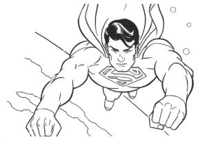 Free Printable Superman Coloring Pages