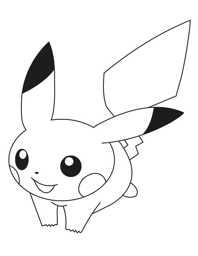 15 Printable Pikachu Coloring Pages Pikachu Pokemon