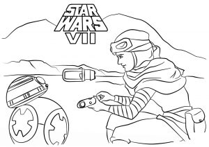 Star Wars Force Awakens Coloring Pages